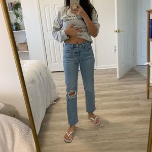 Levi’s wedgie fit straight jeans